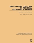 Cover: Employment Location in Regional Economic Planning - Routledge