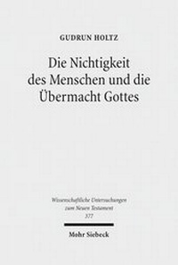 Abbildung von: Die Nichtigkeit des Menschen und die UEbermacht Gottes - Mohr Siebeck