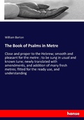 Cover: The Book of Psalms in Metre - Hansebooks