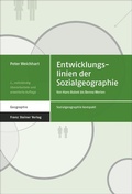 Cover: Entwicklungslinien der Sozialgeographie - Franz Steiner Verlag