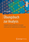 Cover: &Uuml;bungsbuch zur Analysis - Springer Vieweg
