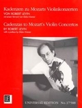 Cover: Cadenzen Vioolconcerten Kv207 - Universal Edition AG