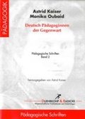 Cover: Deutsche P&auml;dagoginnen der Gegenwart - Edition Ruprecht