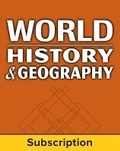 Cover: World History and Geography: Modern Times, Complete Classroom Set, Print & Digital, 6-year subscription (set of 30) - McGraw-Hill Inc.,US