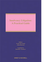 Abbildung von: Insolvency Litigation: A Practical Guide - Sweet & Maxwell