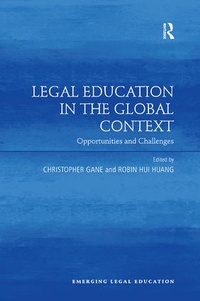 Abbildung von: Legal Education in the Global Context - Routledge