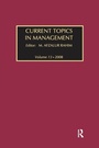 Cover: Current Topics in Management - Routledge