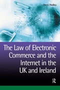 Cover: The Law of Electronic Commerce and the Internet in the UK and Ireland - Routledge Cavendish