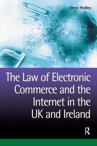 Abbildung von: The Law of Electronic Commerce and the Internet in the UK and Ireland - Routledge Cavendish