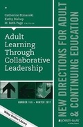 Cover: Adult Learning Through Collaborative Leadership - Jossey-Bass