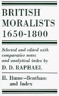Cover: British Moralists: 1650-1800 (Volumes 2) - Hackett Publishing Co, Inc
