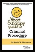 Cover: A Short & Happy Guide to Criminal Procedure - West Academic Press