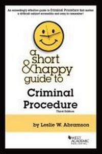 Enlarge image Cover: A Short & Happy Guide to Criminal Procedure - West Academic Press