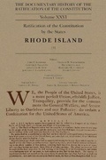 Cover: The Documentary History of the Ratification of the Constitution Volume 26 - Wisconsin Historical Society Press