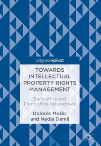 Enlarge image Cover: Towards Intellectual Property Rights Management - Palgrave Macmillan