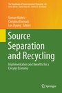 Cover: Source Separation and Recycling - Springer