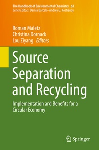 Abbildung von: Source Separation and Recycling - Springer