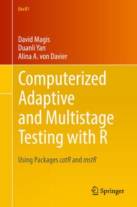 Enlarge image Cover: Computerized Adaptive and Multistage Testing with R - Springer