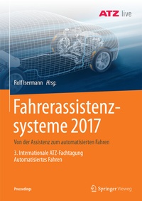 Abbildung von: Fahrerassistenzsysteme 2017 - Springer Vieweg