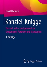 Abbildung von: Kanzlei-Knigge - Springer Gabler