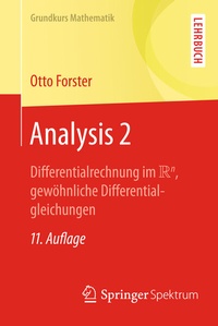 Abbildung von: Analysis 2 - Springer Spektrum