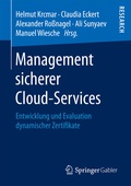 Cover: Management sicherer Cloud-Services - Springer Gabler