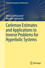 Cover: Carleman Estimates and Applications to Inverse Problems for Hyperbolic Systems - Springer