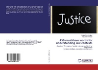 Abbildung von: 450 must-have words for understanding law contexts - LAP Lambert Academic Publishing