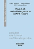 Cover: Deutsch als zweite Bildungssprache in MINT-F&auml;chern - Stauffenburg