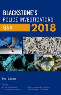 Abbildung von: Blackstone's Police Investigators' Q&A 2018 - Oxford University Press