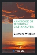Cover: Handbook of Technical Gas-Analysis - Trieste Publishing