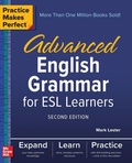 Cover: Practice Makes Perfect: Advanced English Grammar for ESL Learners, Second Edition - McGraw-Hill Education