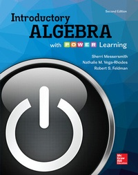 Abbildung von: Introductory Algebra with P.O.W.E.R. Learning - McGraw-Hill Education