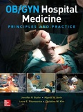 Cover: OB/GYN Hospital Medicine: Principles and Practice - McGraw-Hill Education