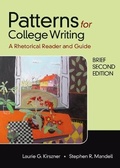 Cover: Patterns for College Writing, Brief Second Edition - Bedford Books