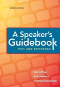 Cover: A Speaker's Guidebook: Text and Reference - Bedford Books