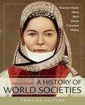 Cover: A History of World Societies, Concise, Combined Volume - Bedford/Saint Martin's