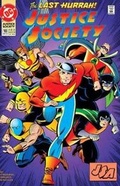 Cover: Justice Society of America: The Complete Series by Len Strazewski and Mike Parobeck - DC Comics