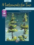 Cover: Masterworks For Two (With Cd) - Alfred Publishing Company Inc