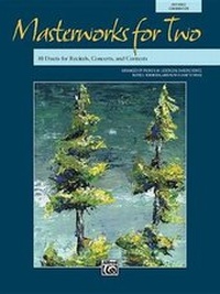 Enlarge image Cover: Masterworks For Two - Alfred Publishing Company Inc