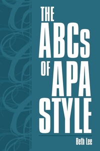 Enlarge image Cover: The ABCs of APA Style - Archway Publishing