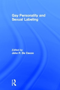 Enlarge image Cover: Gay Personality And Sexual Labeling - Routledge
