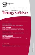 Cover: McMaster Journal of Theology and Ministry - Wipf & Stock Publishers