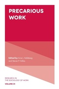 Cover: Precarious Work - Emerald Publishing Limited