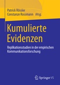 Cover: Kumulierte Evidenzen - Springer VS