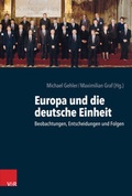 Cover: Europa und die deutsche Einheit - Vandenhoeck & Ruprecht