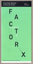 Cover: FACTOR X - THE CROMOSOM OF ART - icon Verlag Hubert Kretschmer