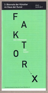 Enlarge image Cover: FAKTOR X - DAS CHROMOSOM DER KUNST - icon Verlag Hubert Kretschmer