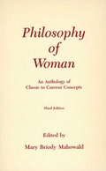 Cover: Philosophy of Woman - Hackett Publishing Co, Inc