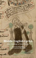 Cover: Middle English Lyrics - D.S. Brewer